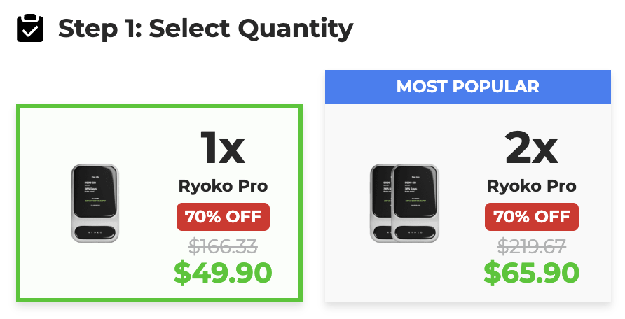Ryoko Pro portable wifi